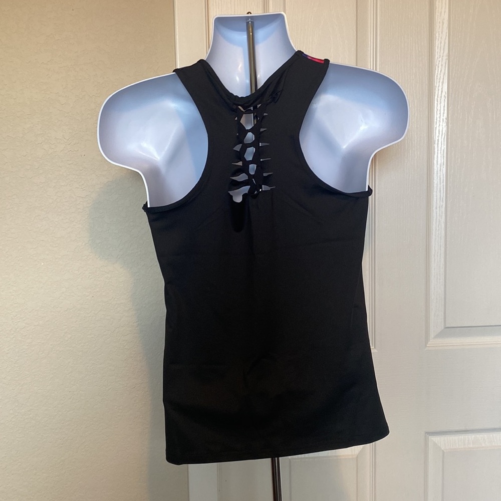 Cosmic Skull Racerback Tank - Picture 2 of 5